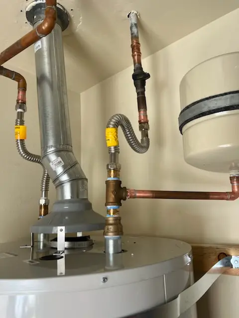 Water heater installation and plumbing repair in Stanhope